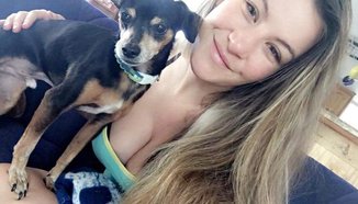 Miesha Tate влезе в схватка с Cane Corso