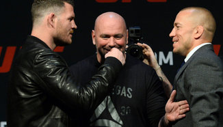 Michael Bisping бил контузен в битката с Georges St-Pierre 