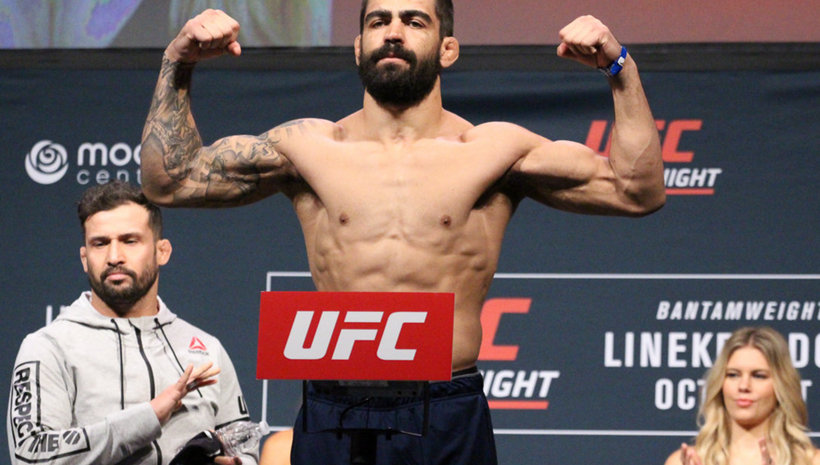 Elizeu Zaleski срещу Sean Strickland на UFC 224