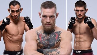 Conor McGregor влиза в октагона и предизвиква победителя от UFC 223