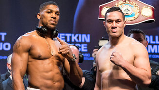 Anthony Joshua победи със съдийско решение Joseph Parker