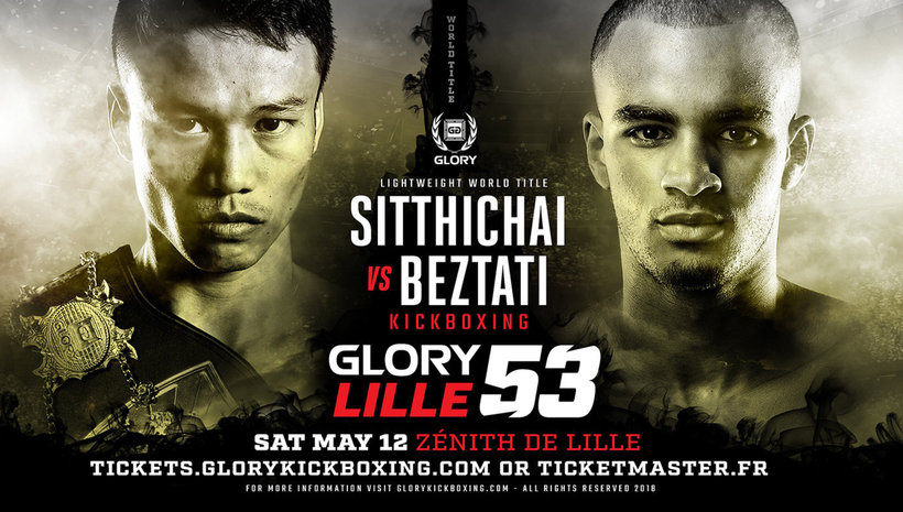 Sitthichai Sitsongpeenong оглавява GLORY 53 Lille