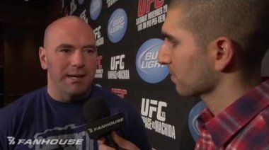 Dana White говори за Nelson и BJ Penn