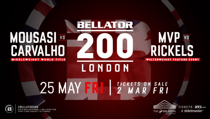 Bellator добавиха още 4 битки към събитието в London 