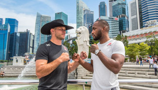 Donald Cerrone и Leon Edwards лице в лице