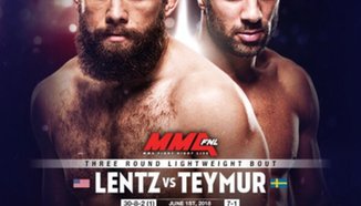 David Teymur срещу Nik Lentz на UFC Utica