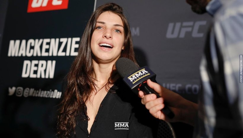 Mackenzie Dern се извини в социалните мрежи за провала на кантара