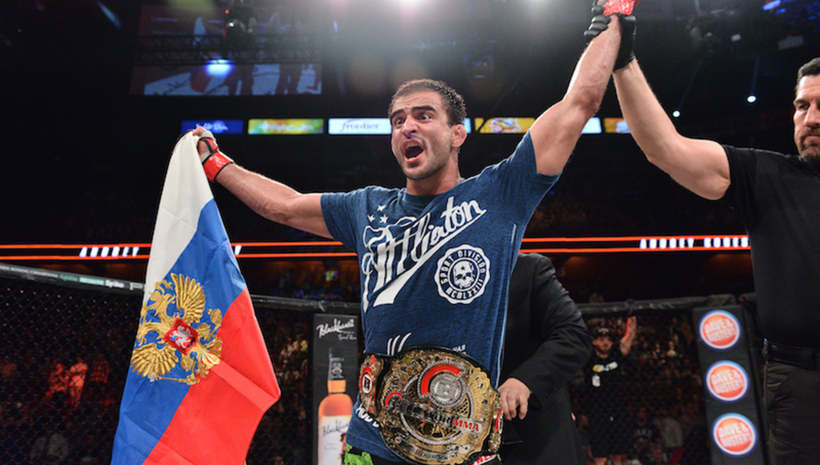 Andrey Koreshkov срещу Vaso Bakocevic на Bellator 203