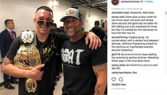 Синът на Donald Trump поздрави Colby Covington