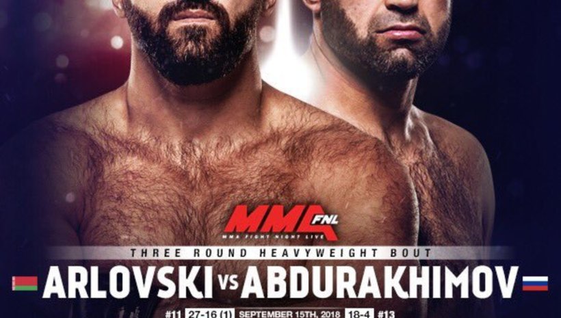 Andrei Arlovski срещу Shamil Abdurakhimov в Москва