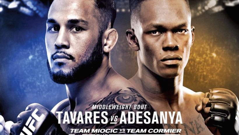 Israel Adesanya надигра Brad Tavares