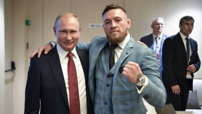 Conor McGregor се срещна с Vladimir Putin