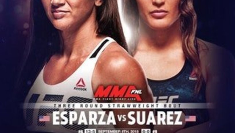 Carla Esparza срещу Tatiana Suarez на UFC 228