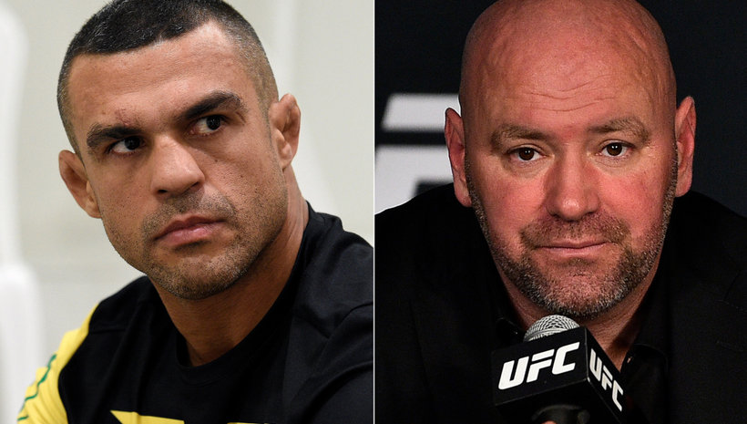 Vitor Belfort се срещна с Dana White