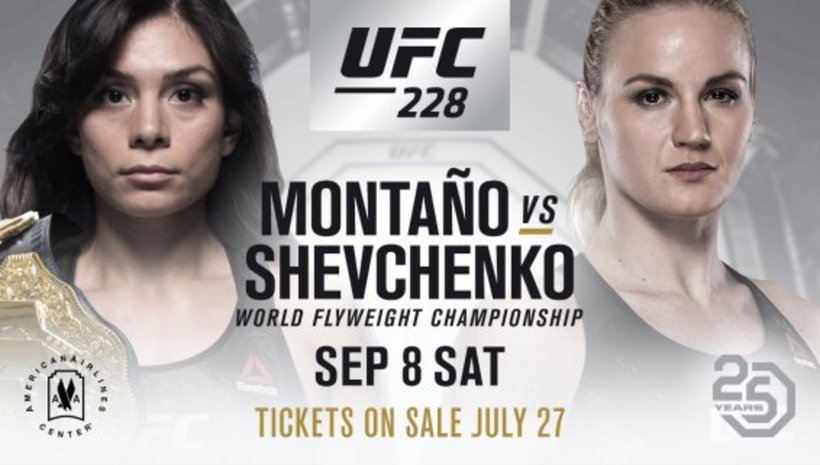 Nicco Montano ще защитава титлата си срещу Valentina Shevchenko на UFC 228