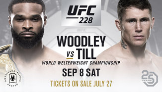 Официално: Tyron Woodley срещу Darren Till на UFC 228
