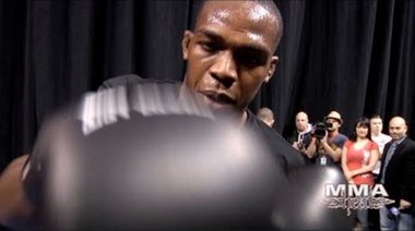 Jon  Bones  Jones Training Boxing  Muay Thai and BJJ 