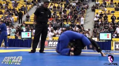 Cris Cyborg Suplexes way to Gold Medal Mundials (BJJ Worlds) 2011