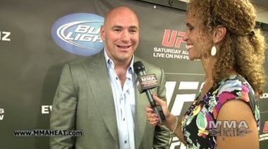 Dana White е впечатлен от Rashad Evans