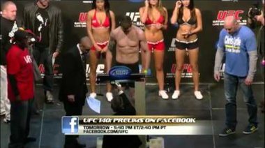 Пълният кантар преди UFC 140