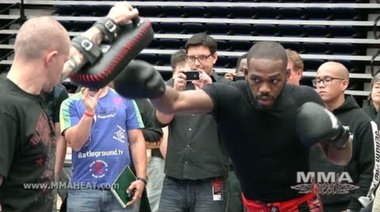 Отворена тренировка на Jon Jones