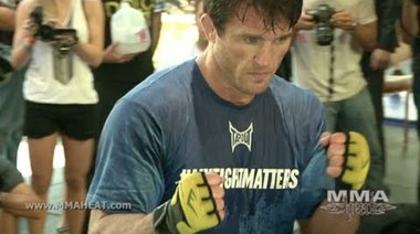 Отворена тренировка на Chael Sonnen преди UFC 148