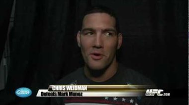 Итнервю с Chris Weidman