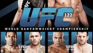 Плакатът за ММА състезанието UFC: 132 'Cruz vs Faber 2'