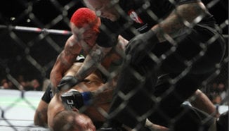 Снимки от ММА състезанието UFC 132