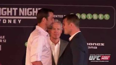 Bisping срещу Rockhold - преконференция