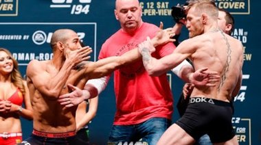 McGregor срещу Aldo на кантара преди UFC 194