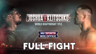 Anthony Joshua vs Wladimir Klitschko