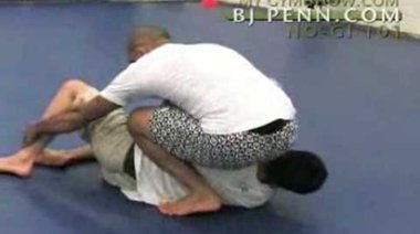 Side control и armbar от BJ Penn