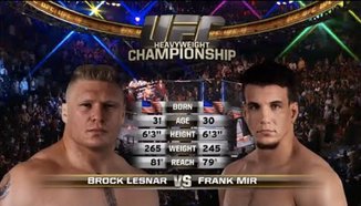 Brock Lesnar vs Frank Mir 2