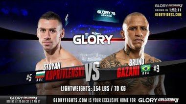 GLORY 79: Stoyan Koprivlenski v Bruno Gazani