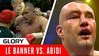 Най-бруталният кикбокс мач - Jerome Le Banner vs. Cyril Abidi