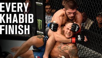 Every Khabib Nurmagomedov Finish