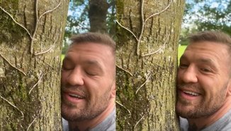 Конър Макгрегър се свързва с природата преди двубоя си с Майкъл Чандлър на UFC 303