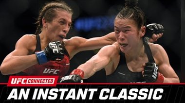 Джан Уейли и Джоана Йеджейчик поглеждат назад към класиката си в UFC 248 | UFC Connected