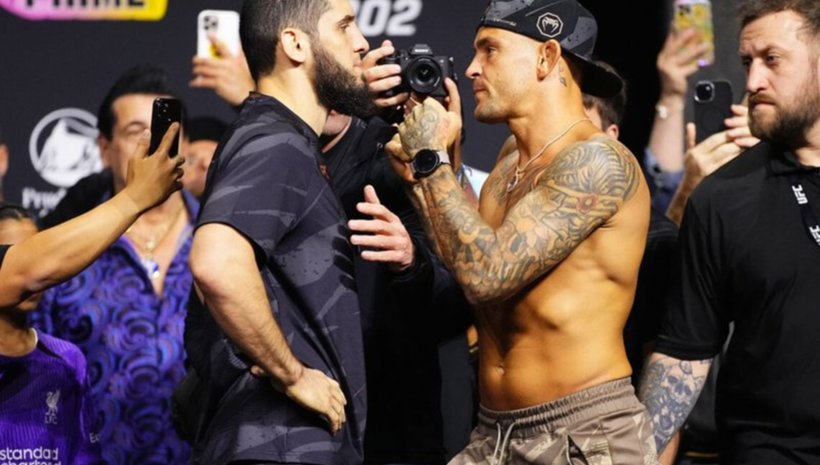 Дъстин Поарие и Ислам Махачев в напрегнат финален сблъсък преди UFC 302