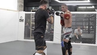 Шон Стрикланд прави спаринг с шампиона на Bellator Джони Еблен часове преди UFC 302