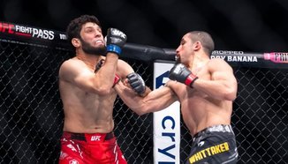 Икрам Алискеров коментира загубата си от Робърт Уитакър на UFC Саудитска Арабия