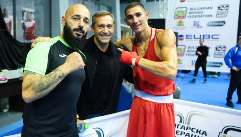 Румен Руменов на 1/4-финал на Европейското