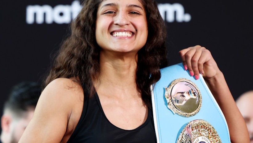 'Златното момиче' Габриела Фъндора е най-младата неоспорима шампионка в бокса