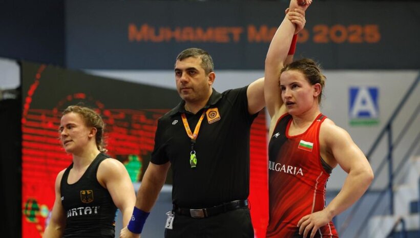 Дудова спечели сребърен медал в Албания