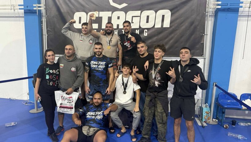 'Питбулс Матсайд' с осем медала от Балканското първенство по граплинг в Солун