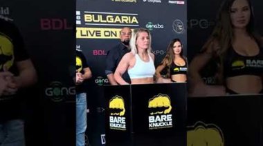 Кантар преди BKFC 58