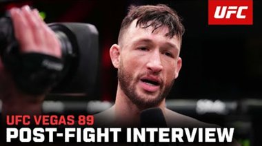 Интервю на Джулиан Ероса след двубоя | UFC Vegas 89