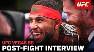 Интервю на Юсеф Залал след двубоя | UFC Vegas 89