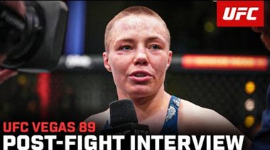 Интервю на Роуз Намажунас след двубоя | UFC Vegas 89